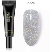 Glittery Polygel Extension Nail Gel UV Building Gel POLYGEL Nail Extension 20ML